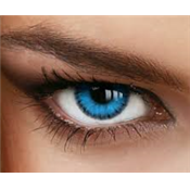 PAIRE DE LENTILLES VIVID BLUE lentilles bleues naturel