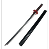 KATANA NOIR COSPLAY RENGOKU EN METAL 104CM