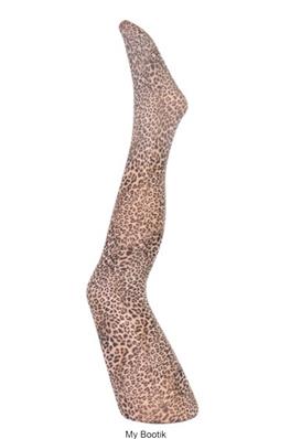 COLLANT PETIT LEOPARD NATUREL