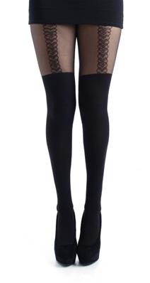 COLLANTS OUTLINE HEART SUSPENDER