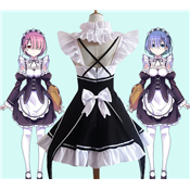   ROBE COSPLAY REM RAM , robe soubrette