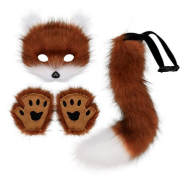déguisement de renard, panoplie de renard roux
