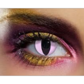 PAIRE DE LENTILLES ROSES PINK CAT EYE