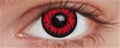   PAIRE DE LENTILLES ANNUELLES THUNDERBOLTS rouge foncé , yeux rouge"naturel"