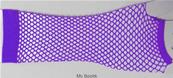 PAIRE DE MITAINES RESILLES VIOLETTES