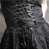    ROBE LOLITA BLACK GOTH DRESS ref.6420