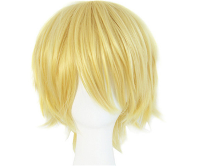 PERRUQUE BLOND NATUREL COURTE /K049-18