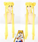 PERRUQUE SAILOR MOON 120CM , perruque cosplay sailor moon /PL-076