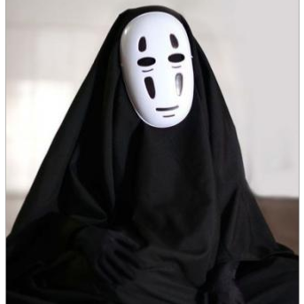 COSPLAY NO FACE MAN, cosplay déguisement spirit away 