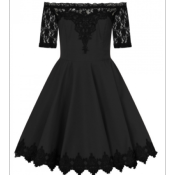   ROBE AMARA DE COULEUR NOIRE