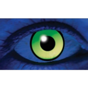 LENTILLES VERTES AVEC EFFET UV -lentilles jetables 