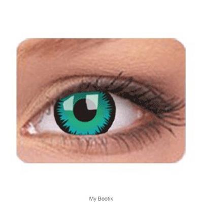 PAIRE DE LENTILLES Green Werewolf - vertes 