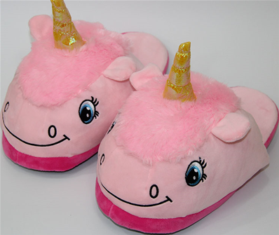 CHAUSSONS LICORNE ROSE