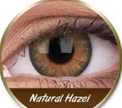    PAIRE DE LENTILLE NATUREL HAZEL couleur noisette , Dna taylor brown hazel ref.ME28