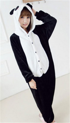 COSPLAY PANDA , COMBINAISON PANDA-unisex