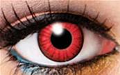  PAIRE DE LENTILLES  TRIMESTRIELLES ROUGES  RED ELECTRO LENS