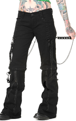 PANTALON BLACK CHAINES TROUSERS