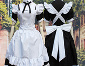  cosplay maid , tenue soubrette , robe soubrette