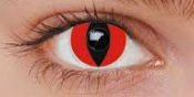 LENTILLES ROUGES DE DEMON-lentilles jetables 