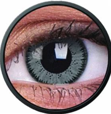 PAIRE DE LENTILLES VIVID GREY , LENTILLES GRISES 