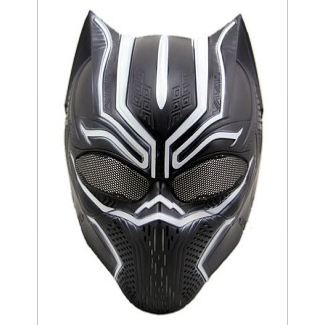 MASQUE COSPLAY BLACK PANTHER , déguisement black panther