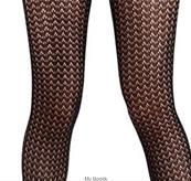 COLLANT CABLE KNIT TIGHTS 