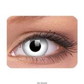   PAIRE DE LENTILLES ANNUELLES White Witch , lentilles blanches , ZOMBIE