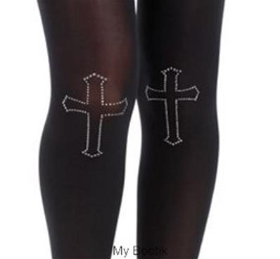 COLLANT OPAQUE STUD CROSS