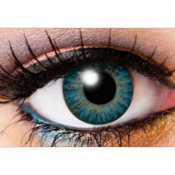Lentilles de couleur bleu naturel , lentilles blue ardor 
