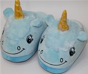 CHAUSSONS LICORNE BLEU