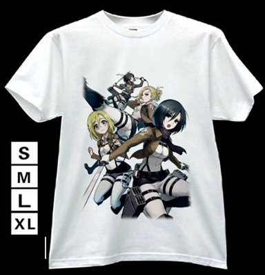 TEE SHIRT ATTAQUE DES TITANS-UNISEX