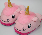 CHAUSSONS LICORNE ROSE