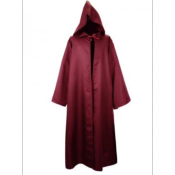 CAPE ROUGE , cape jedi rouge , cape cosplay 