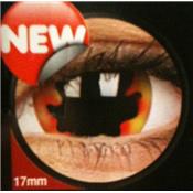 LENTILLES ANNUELLES BLACKHOLE SUN , lentilles sclera de 17mm DE DIAMETRE