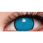 LENTILLES BLUE MESH , lentilles blue screen , lentilles bleues, blue mesh