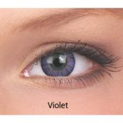 LENTILLES GLAMOUR VIOLET, lentilles violettes