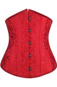 Red Jacquard Underbust