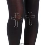 COLLANT OPAQUE STUD CROSS