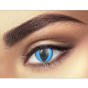 LENTILLES YEUX DE CHAT BLEUS - BLUE CAT EYE