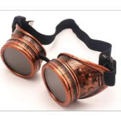 LUNETTES STEAMPUNK CUIVREES , lunettes cyberpunk