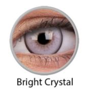   LENTILLES DE COULEUR LUMINA BRIGHT CRYSTAL , lentilles grises trés claires