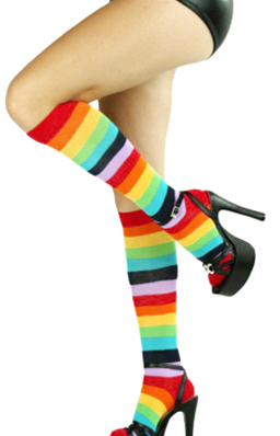 CHAUSSETTES LONGUES MULTICOLOR