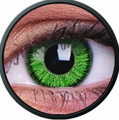   PAIRE DE LENTILLES VIVID GREEN-VERTES