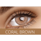 LENTILLES FLASH VENICOL CORAL BROWN , lentilles marrons