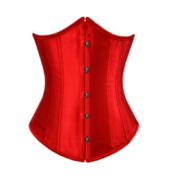 SERRE TAILLE ROUGE  SATIN
